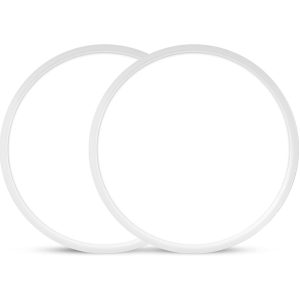 2 Pack 24W Flush Mount LED Ceiling Light, 11.7 Inch 5000K Daylight Ultra-Thin Round