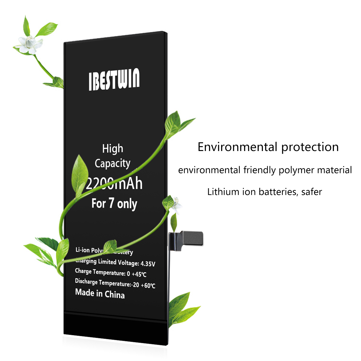 High Capacity 2200mAh Replacement Battery for iPhone 7 with Full Remove Tool Kit - 图片 8